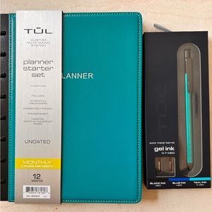TUL Discbound Leather Undated Junior Planner Bundle -$FIRM!